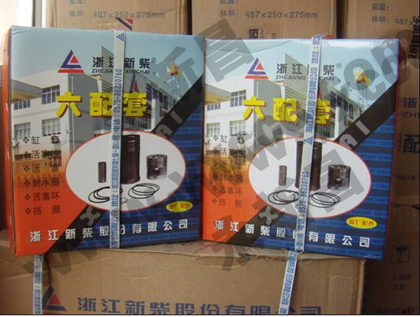 原廠新柴叉車(chē)六配套，五配套，缸套組件，490新柴