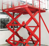 剪叉式電動(dòng)升降貨梯，固定式液壓升降貨梯